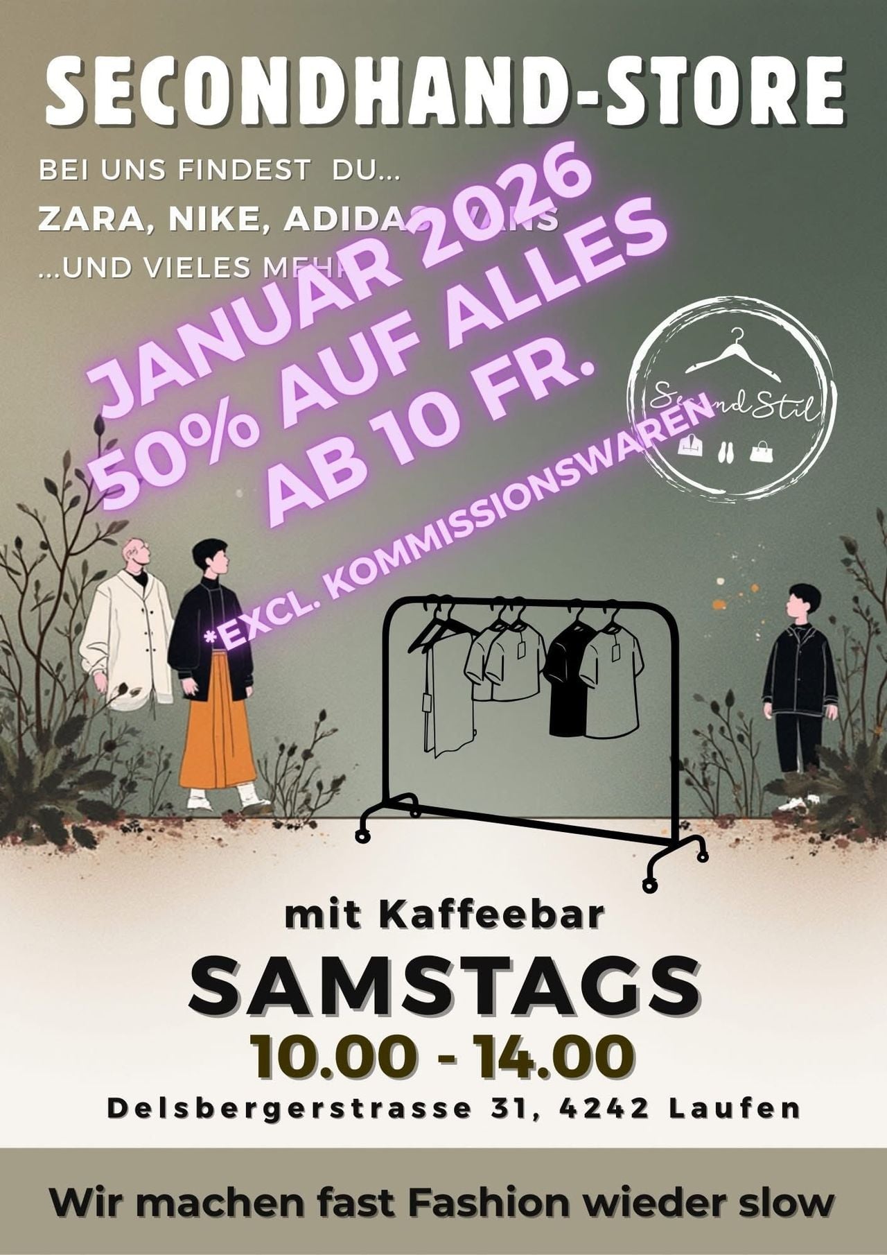 Secondhand clothes & shoes