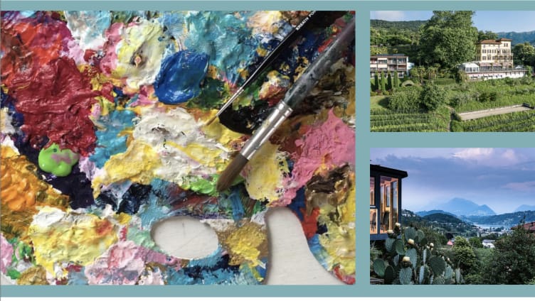 Brush, paste and palette
