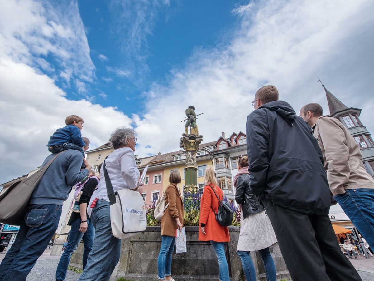 Stadt der 171 Erker - Altstadtführung ohne Munot
