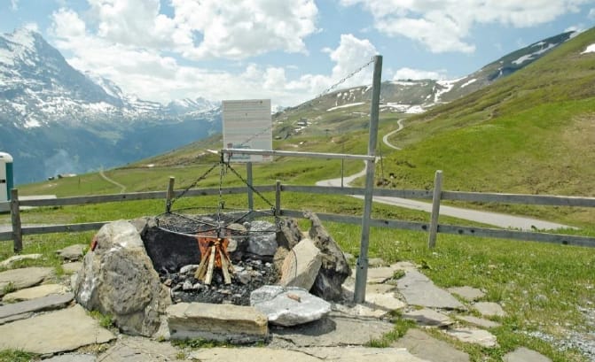 Grill site Grindel Läger