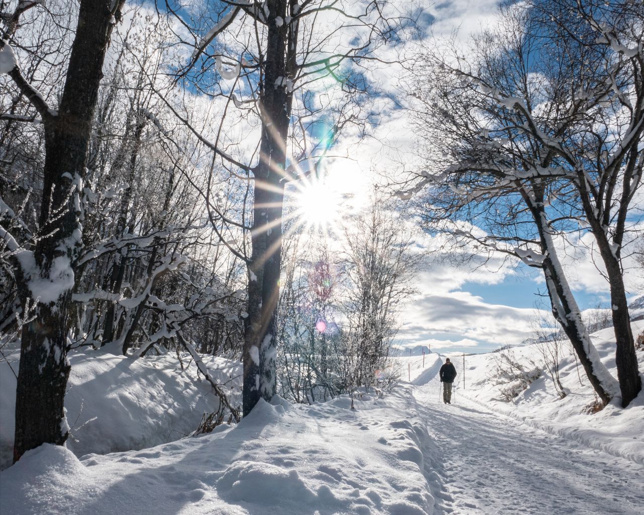 Innauen-Weg Samedan–La Punt