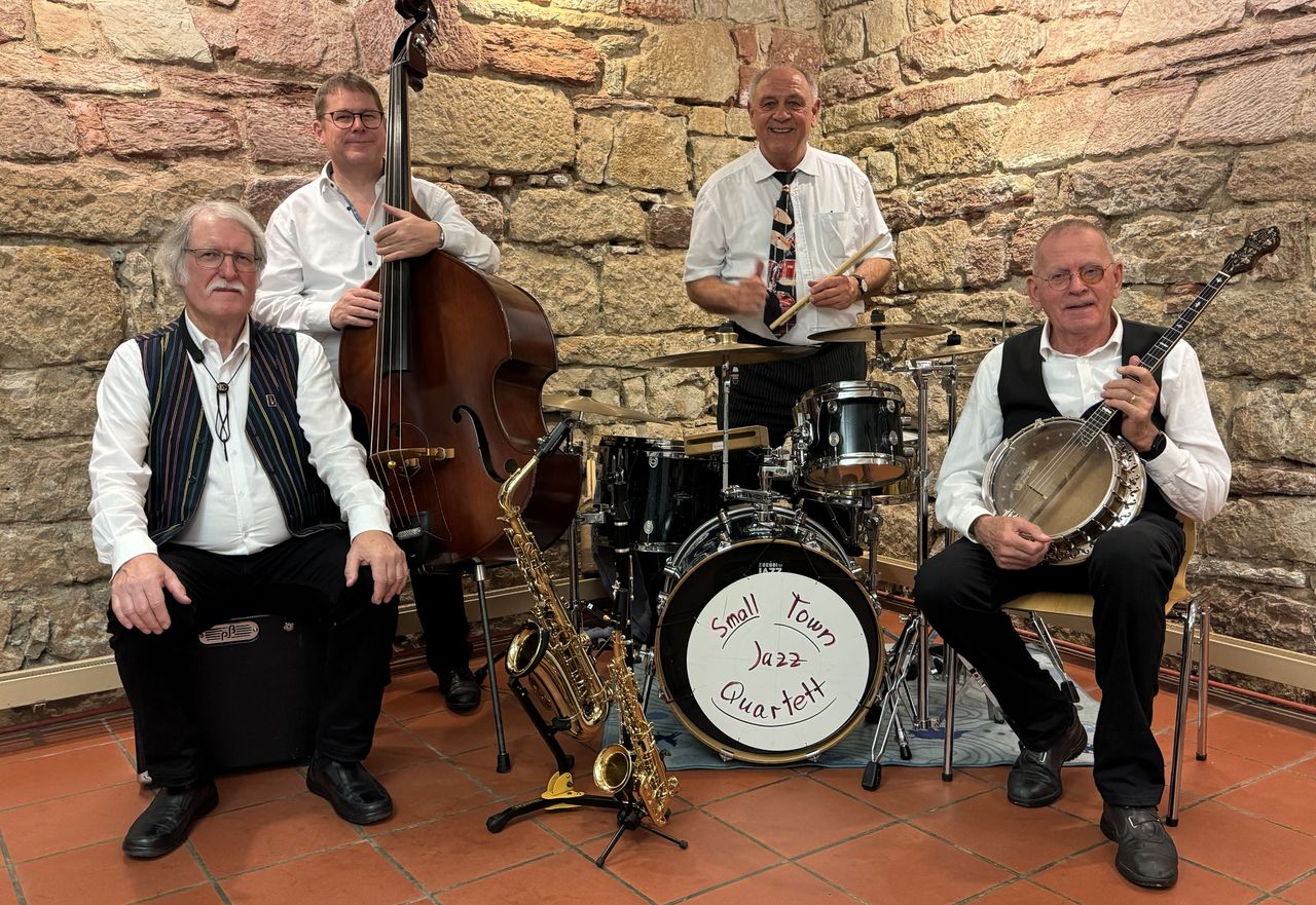 Jazz in the garden - Small Town Quartett