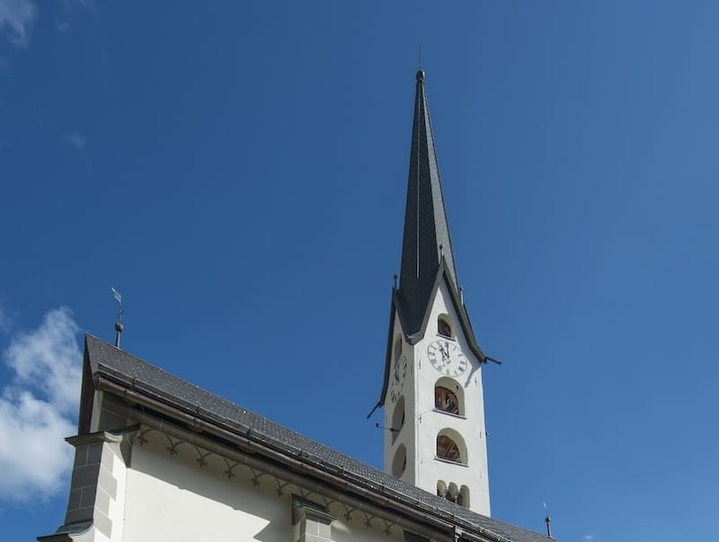 Sunday service with Othmar Lässer, Ariane Hasler, organ