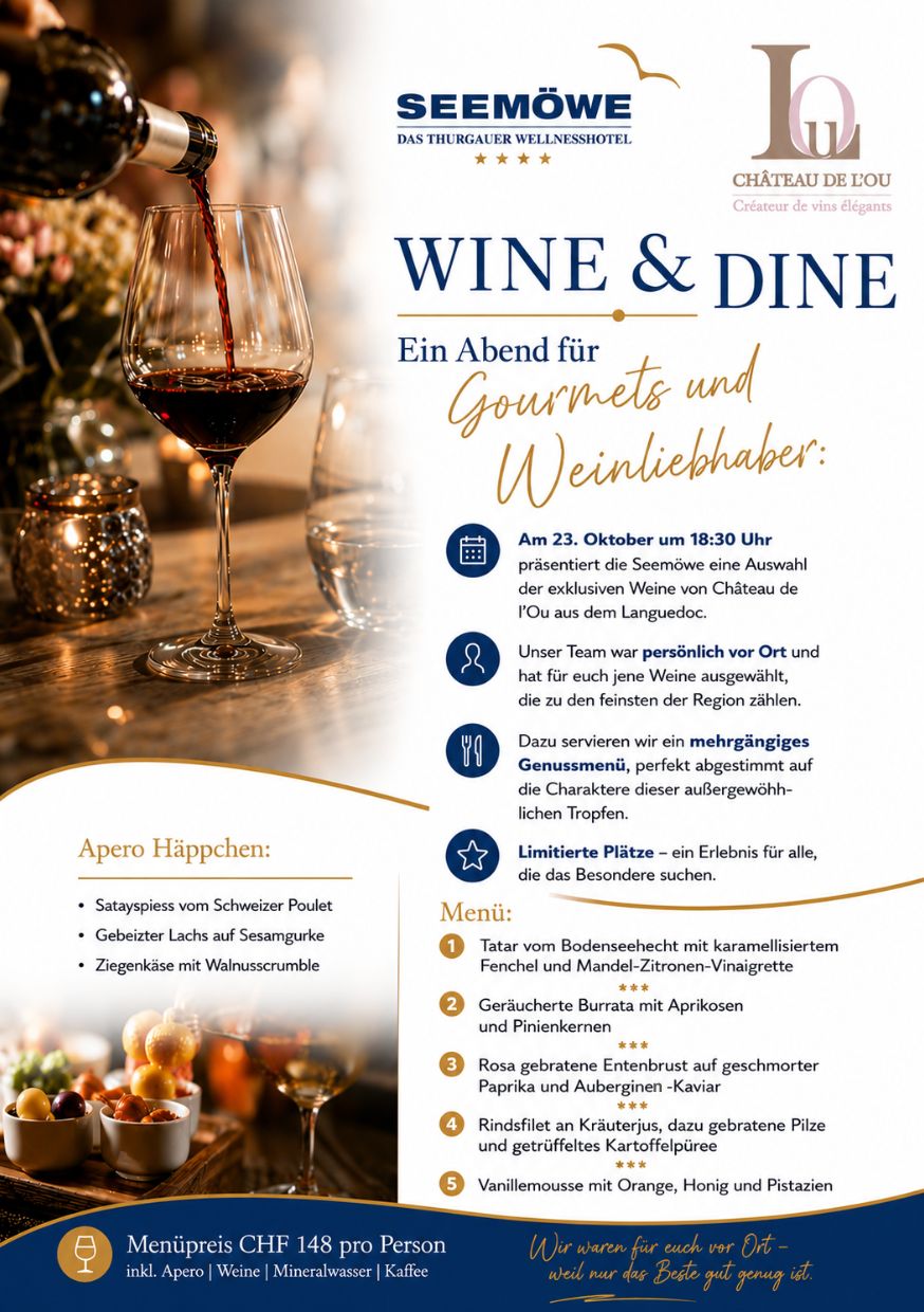 Wine & Dine – Château de l'Ou