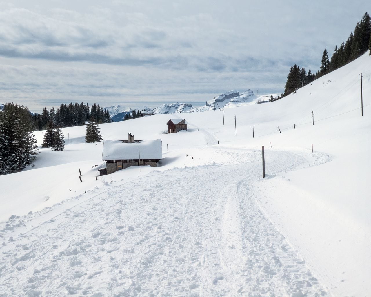 Chemin Isenau–Col du Pillon