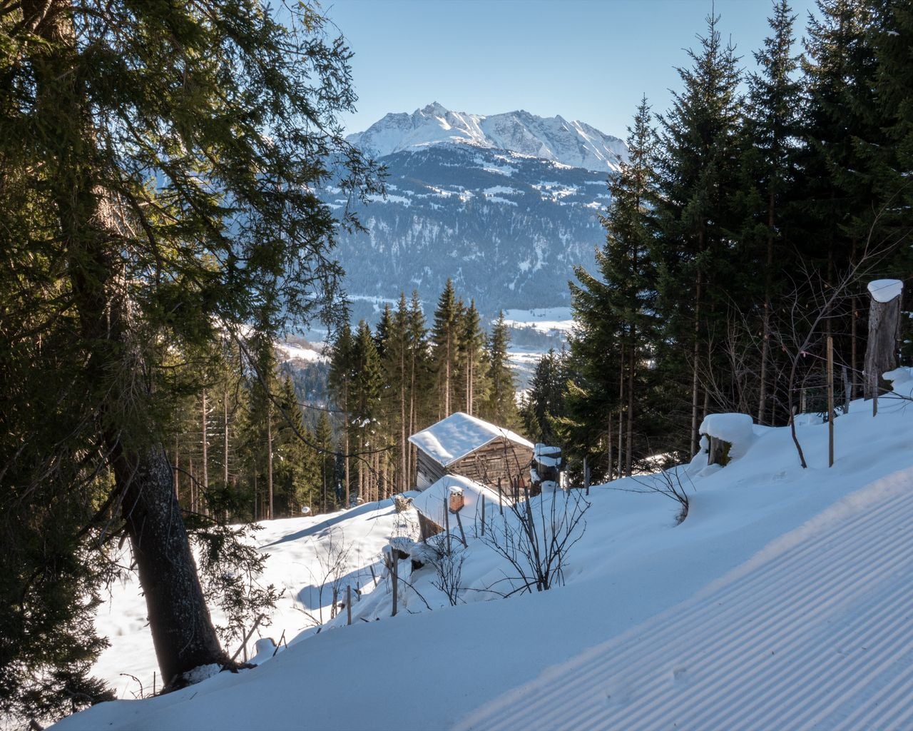 Winterwanderweg Siat–Falera