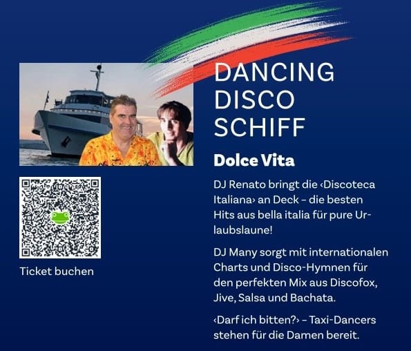 DANCING DISCO SHIP „Dolce Vita“