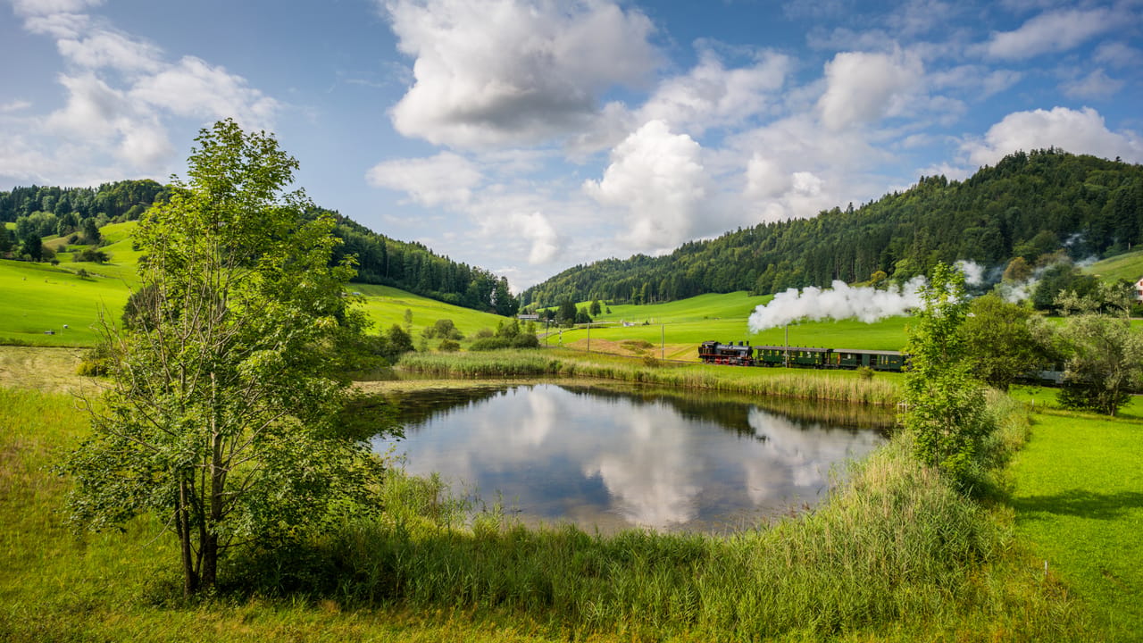 125 years of the Bauma-Hinwil steam railway line