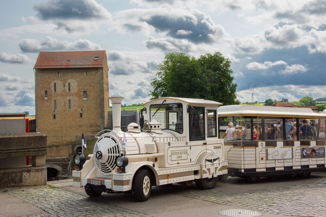 Aventicum with the Little Tourist Train