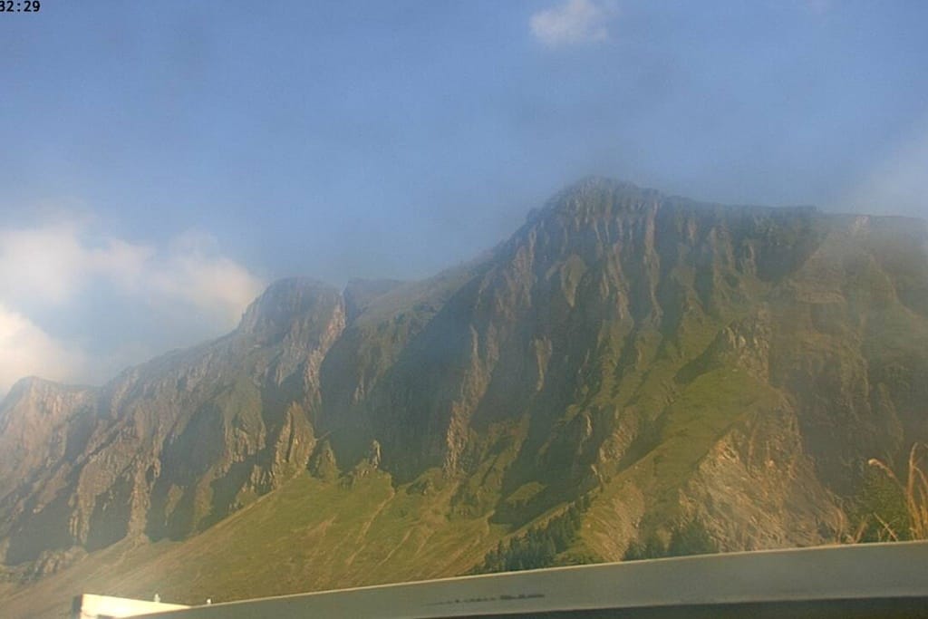 Webcam Palfries mountain station towards Gauschla