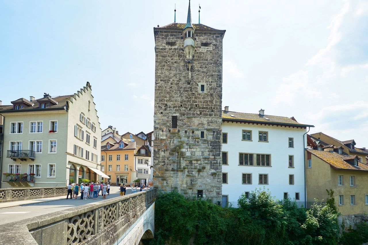 Public guided tour of Brugg with Rolf Alder