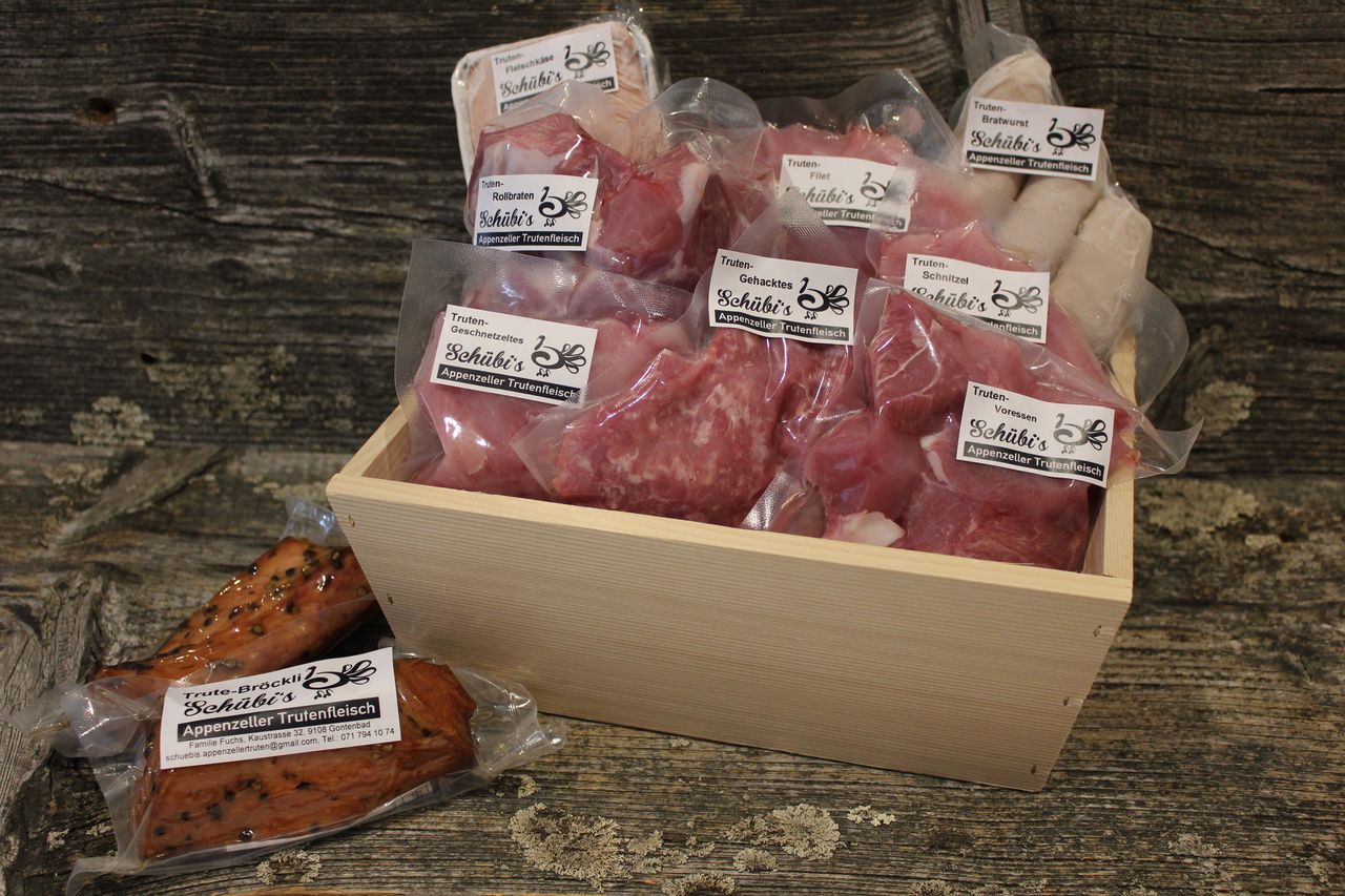 Schübi's| Appenzeller| Trutenfleisch,| Gontenbad