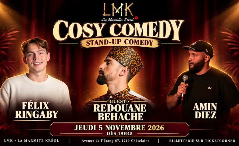 Redouane B. - Stand-up Comedy Show à Genève