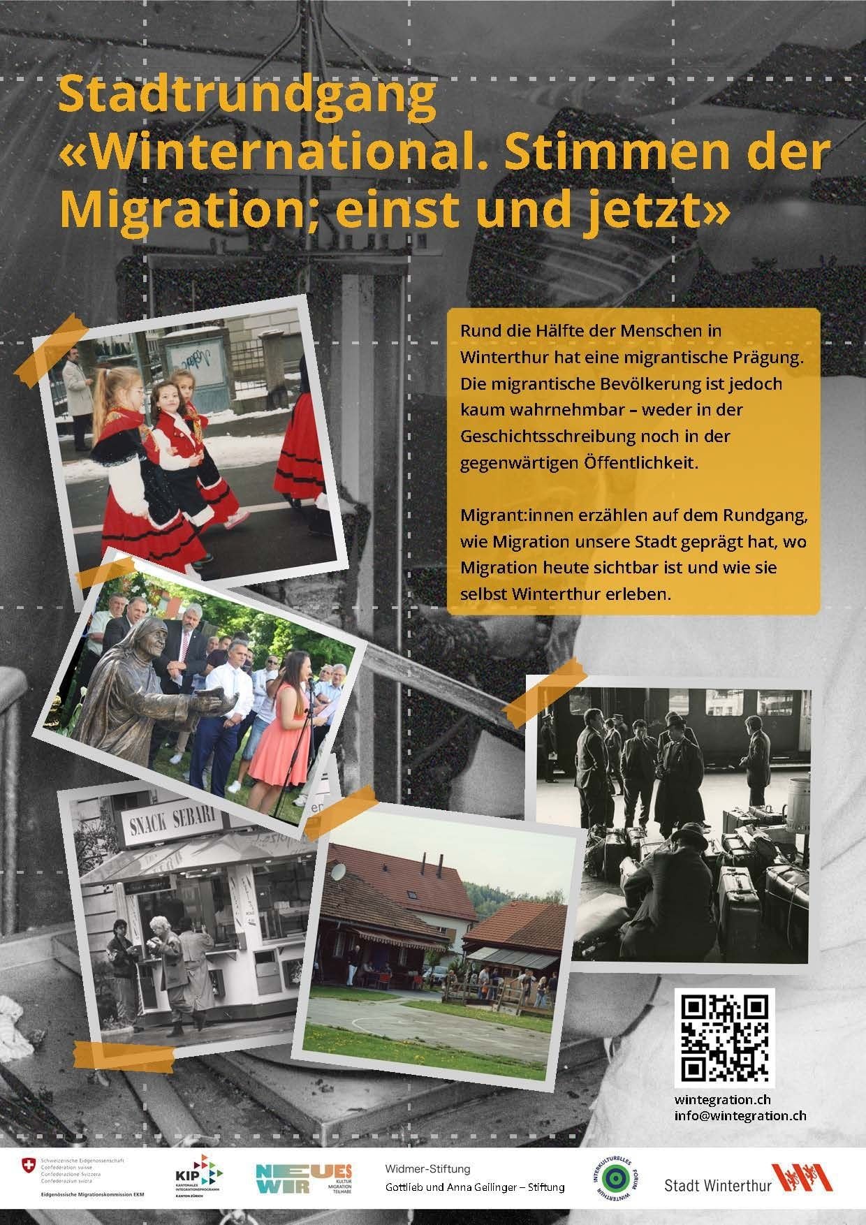 Winternational. Voices of migration; then and now.