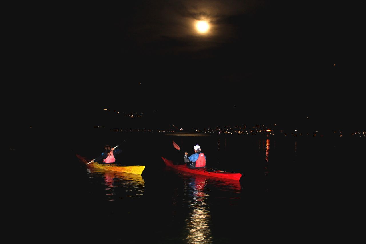 Vollmond Paddel-Tour