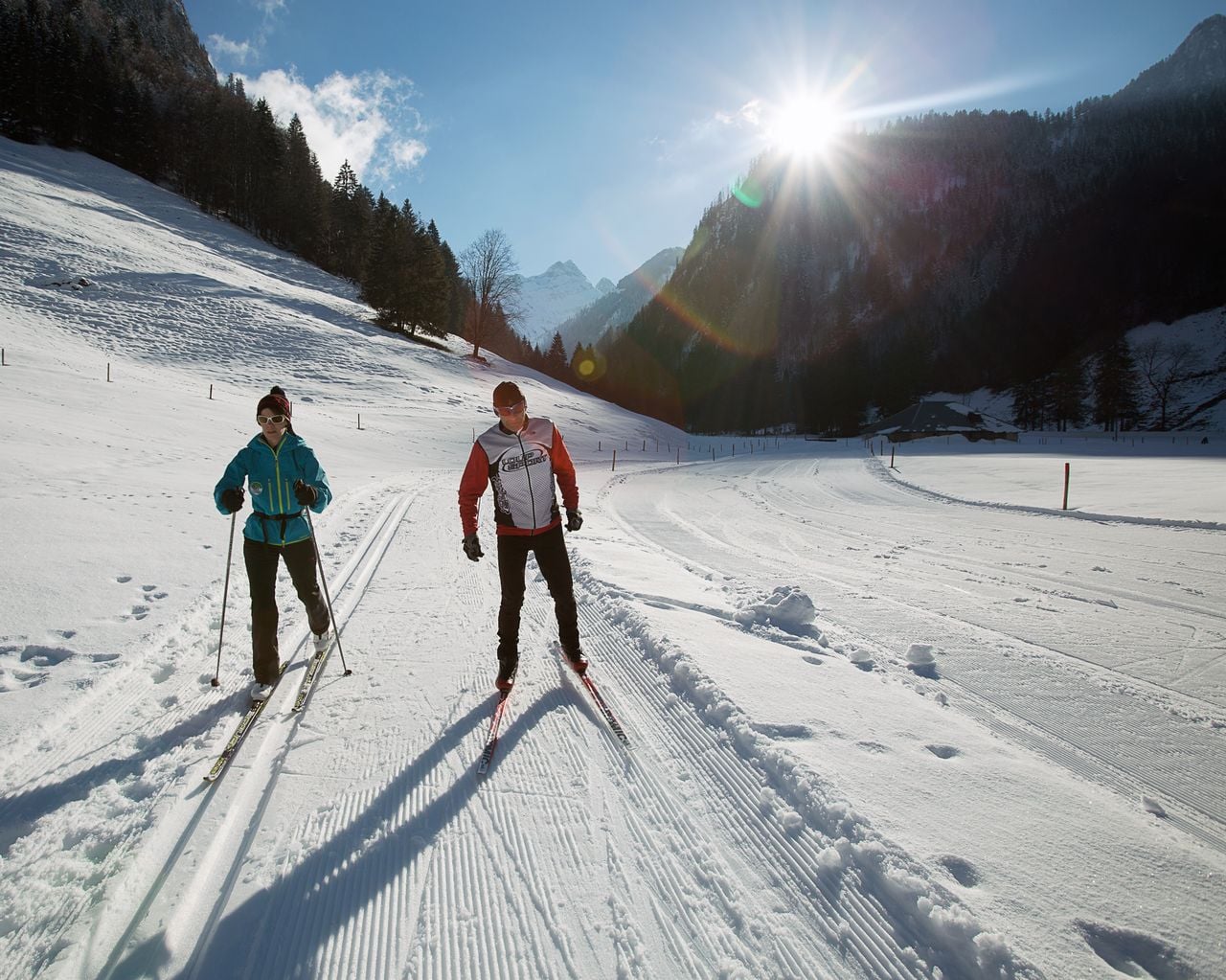 Piste de la vallée de la Jogne