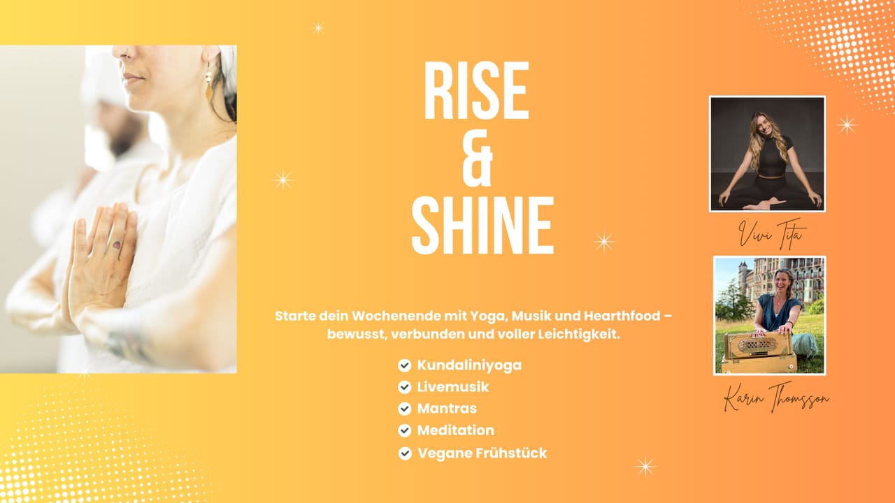 Rise & Shine - Kundalini-Yoga mit Live-Musik