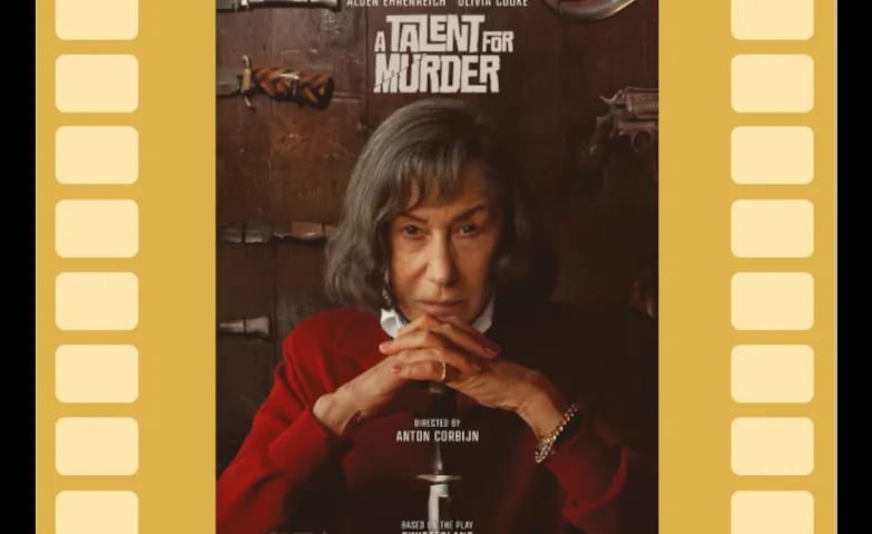 A TALENT FOR MURDER (E/df ab 12J)