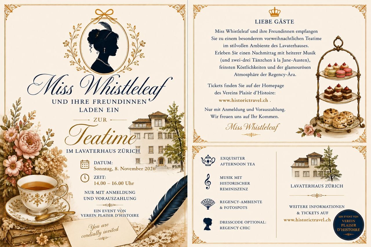 Miss Whistleleaf's Regency Teatime