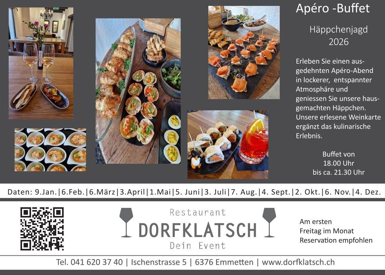 Häppchenjagd - Apéro-Buffet