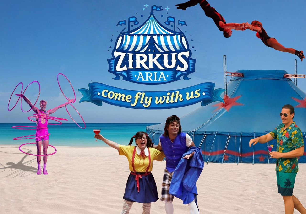The Aria Circus is performing in beautiful Vitznau