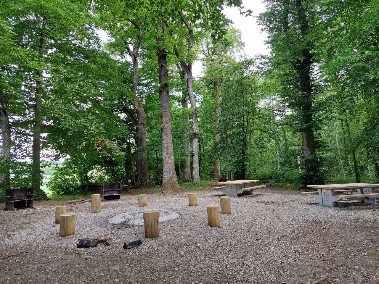 Warthau barbecue area