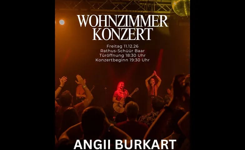 Angii Burkart Wohnzimmerkonzert