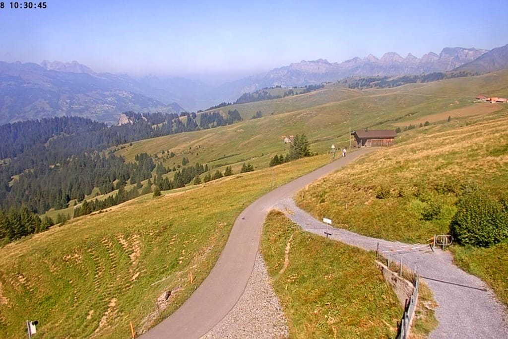 Palfries webcam facing Walensee