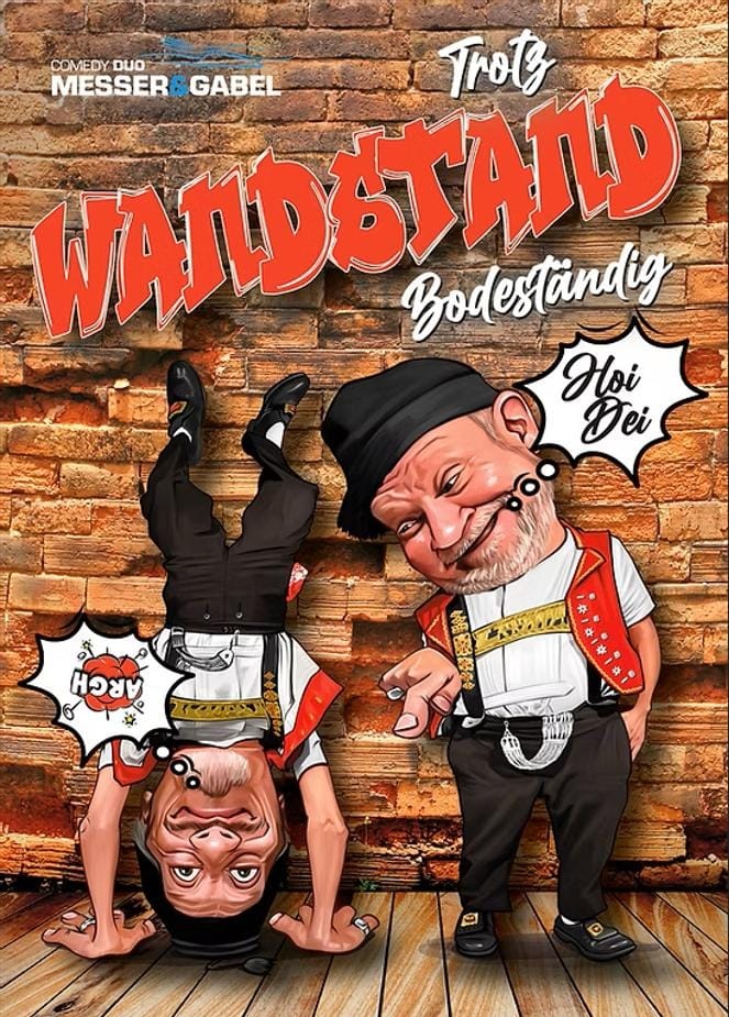 Comedy-Duo Messer&Gabel - WandStand