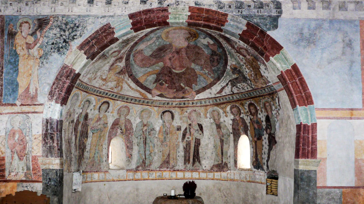 Perle de Schams - visite de l’église