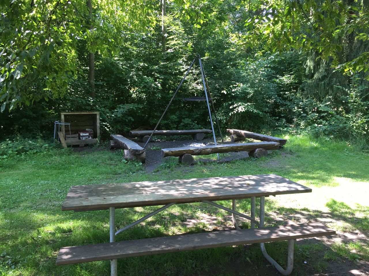 Barbecue area Belair Jugendherberge Schaffhausen