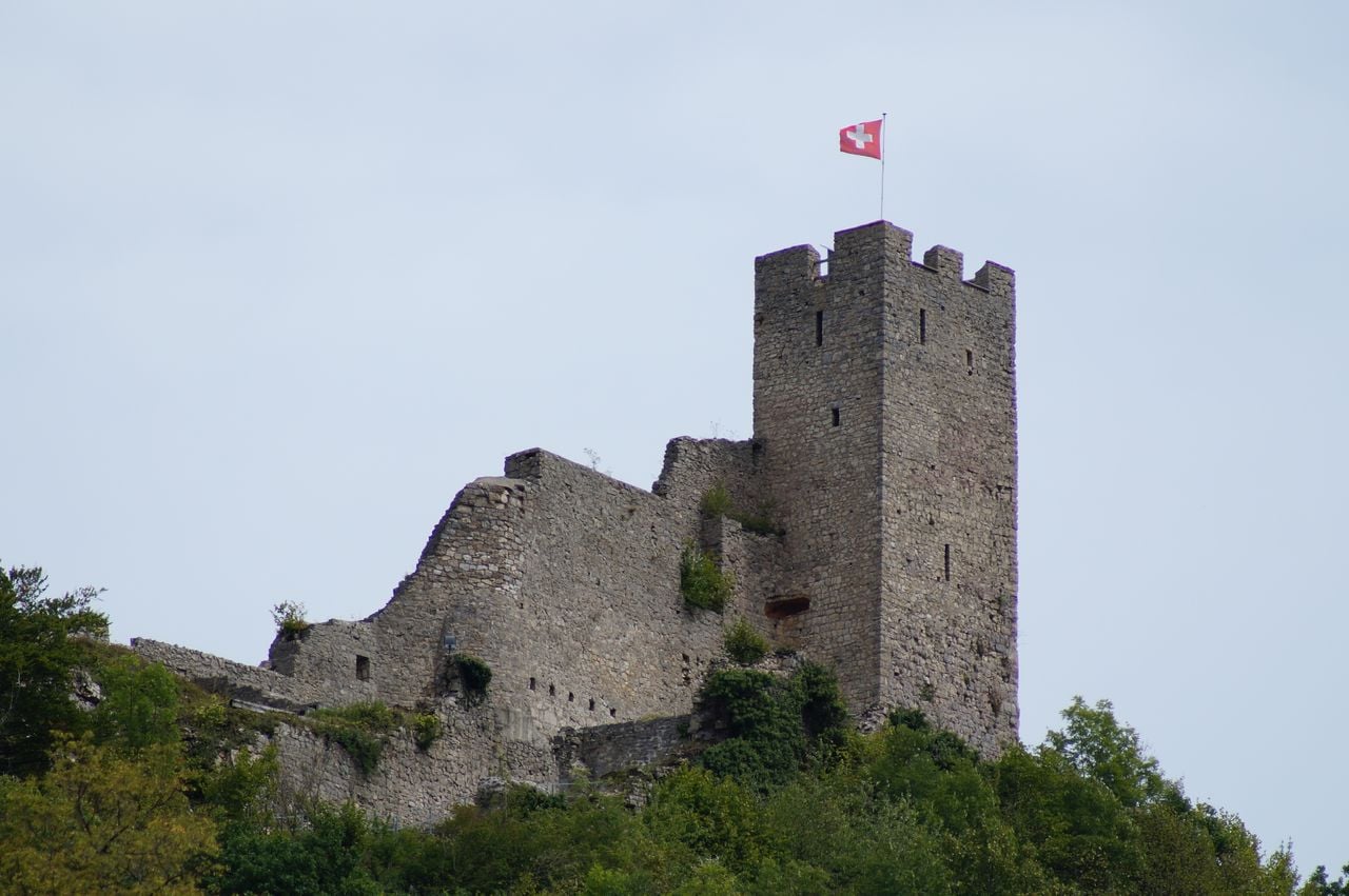 Rovine del castello di Waldenburg
