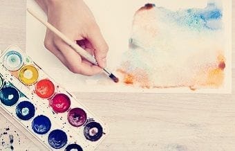 Watercolour painting