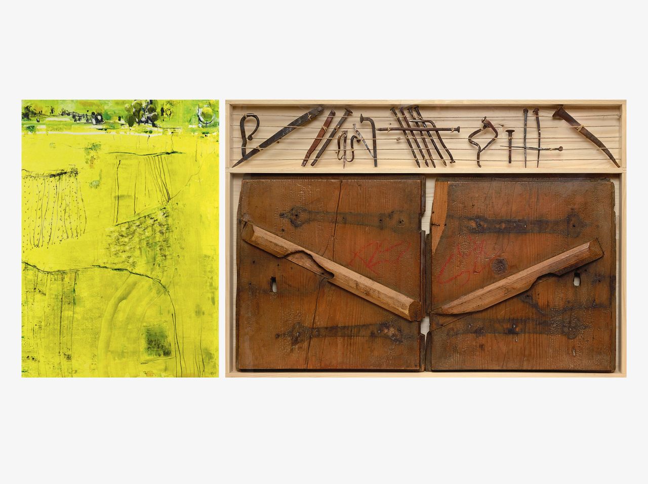 Kunstausstellung mit Christine Aebi-Ochsner und Roland Pulfer