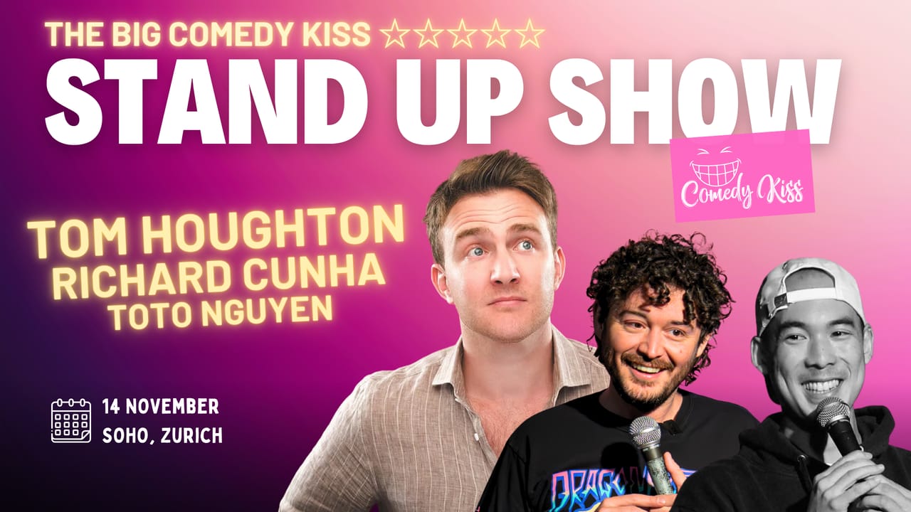 The Big Comedy Kiss with Tom Houghton