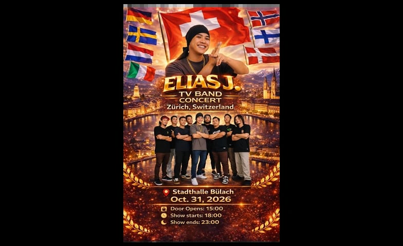 Elias J. Tv Europe Tour Zurich, Switzerland