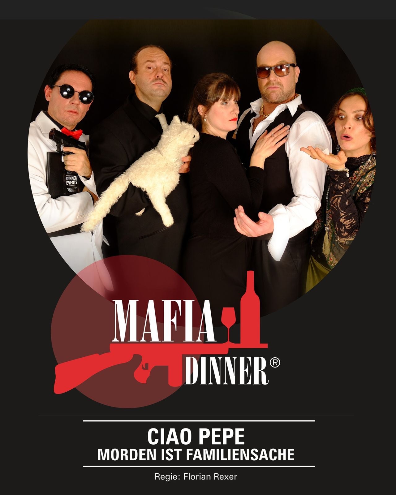 Crime dinner in the Tuffsteinkeller - CIAO PEPE - MURDER IS FAMILY FUN