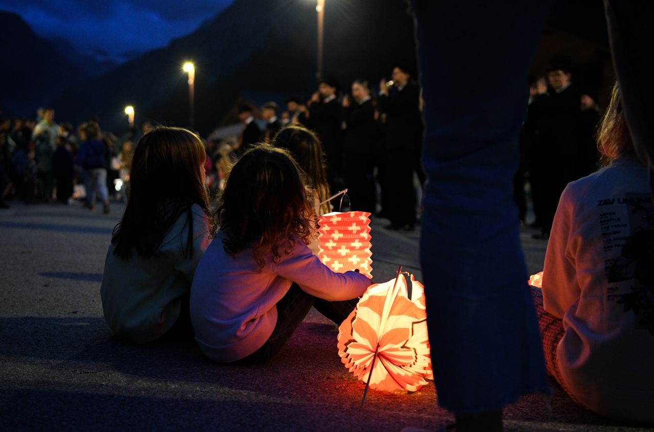 Nationalfeiertag in Vissoie