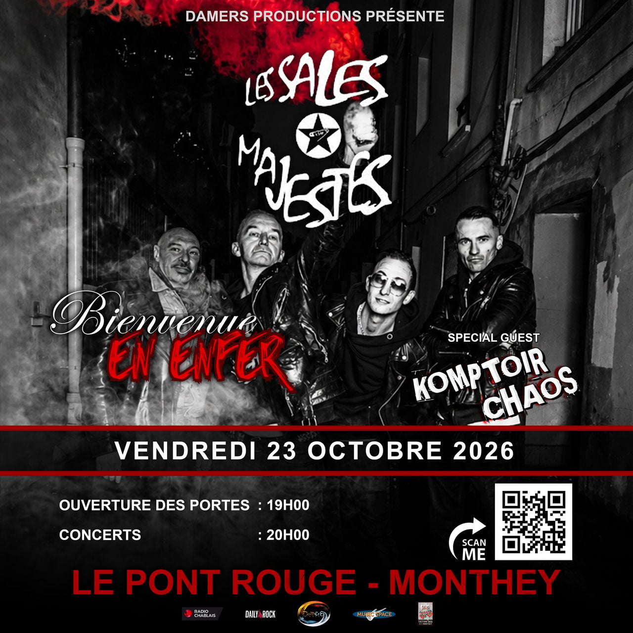 Les Sales Majestés + Komptoir Chaos