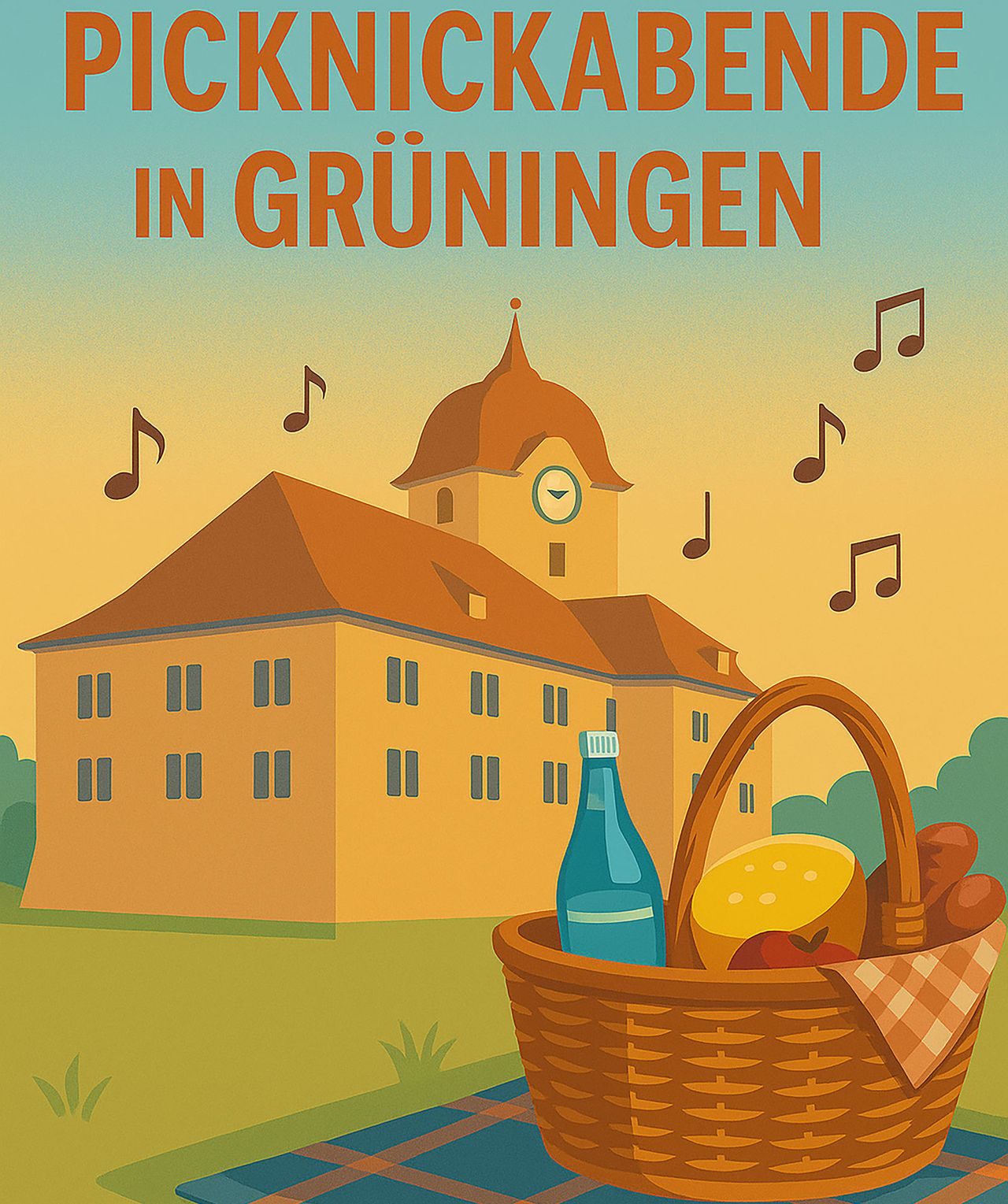 Concert and picnic in the castle courtyard: LINCOLN - songs from Past 'til Now