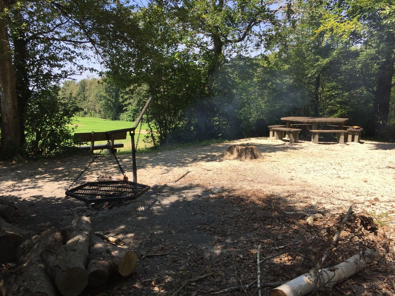 Hölzli barbecue area