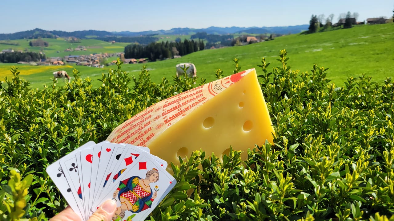 Cheese Jass at the Emmentaler Schaukäserei