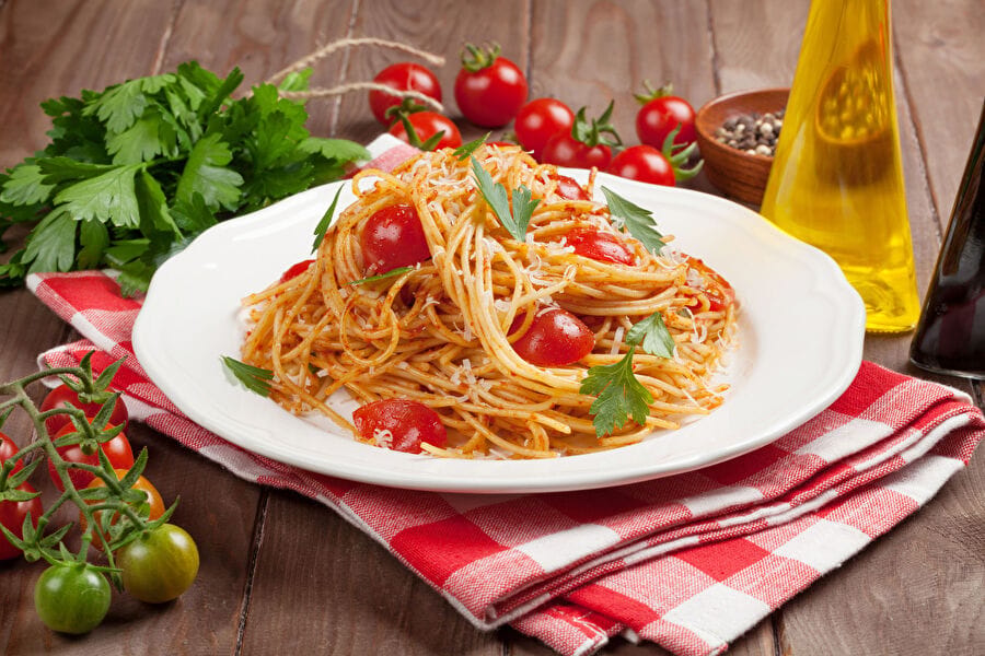 Plaisir des spaghettis