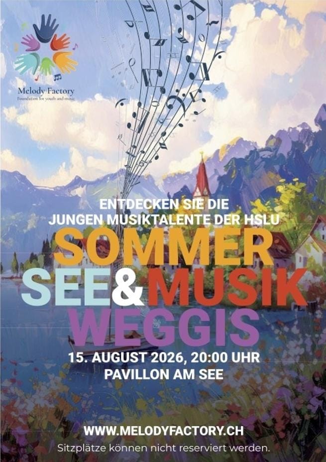 NOW Melody Factory's today chamber music "open air Weggis See & Musik"