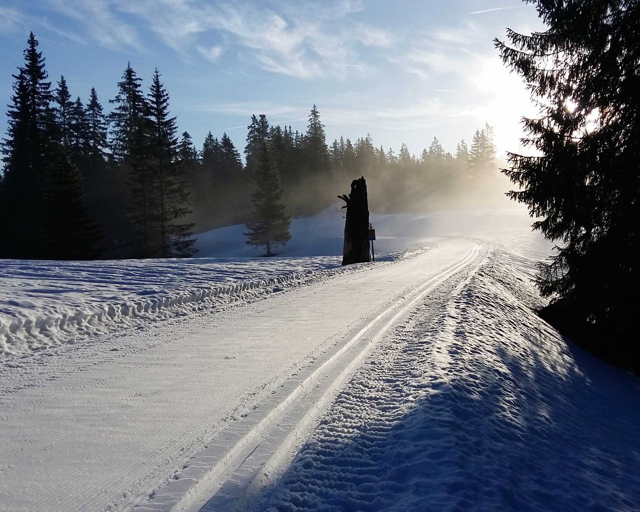 Piste La Givrine–Marchairuz