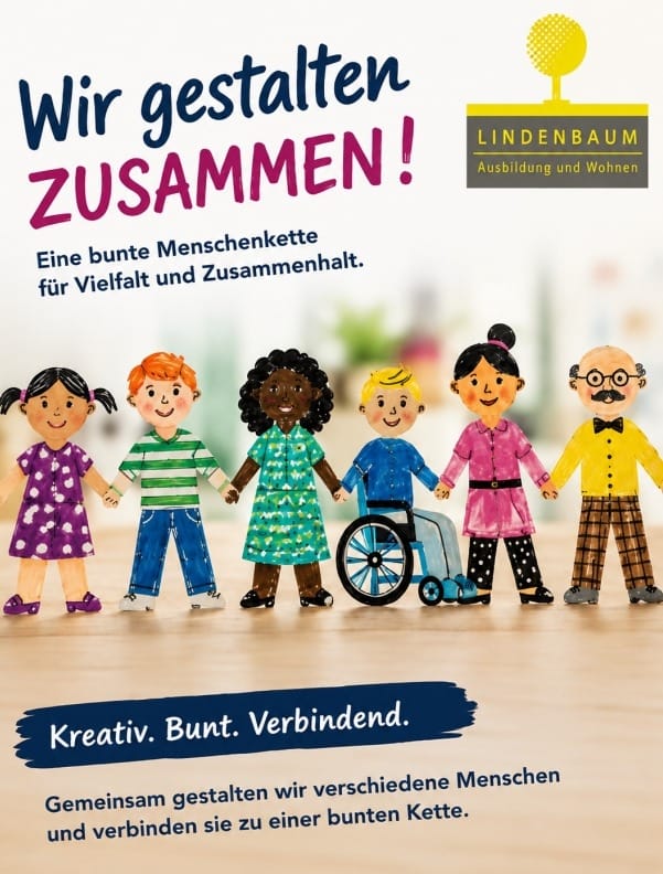 «Wir gestalten gemeinsam eine bunte Menschenkette»