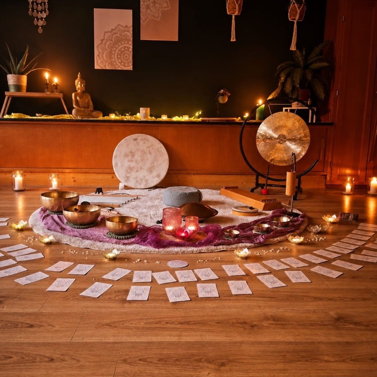 An evening of relaxation sounds