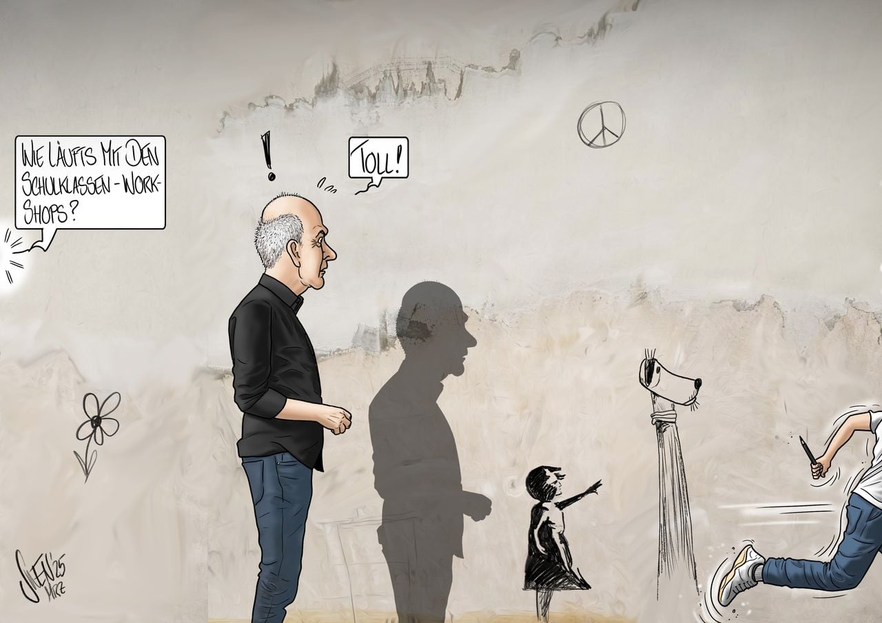 Silvan Wegmann – Langmatt cartoons 2024 to 2026