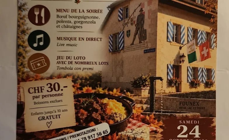 Fête d'automne, cuisine italienne