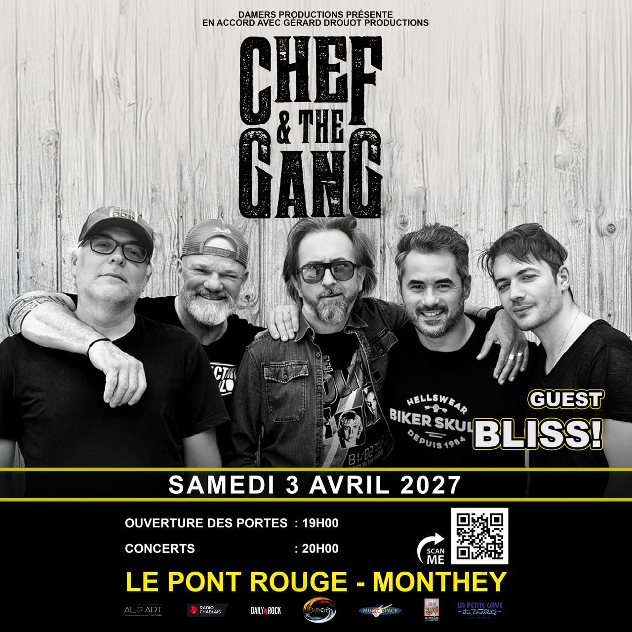 CHEF & THE GANG + BLISS!